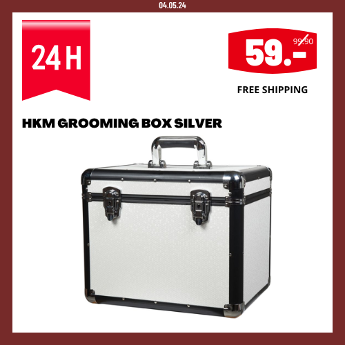 HKM GROOMING BOX SILVER