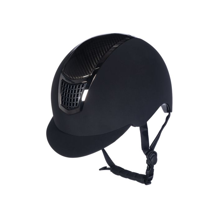 HKM EQUESTRIAN HELMET CARBON SHIELD BLACK