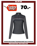 KINGSLAND KLMIKA TRAINING SHIRT NAVY WOMAN