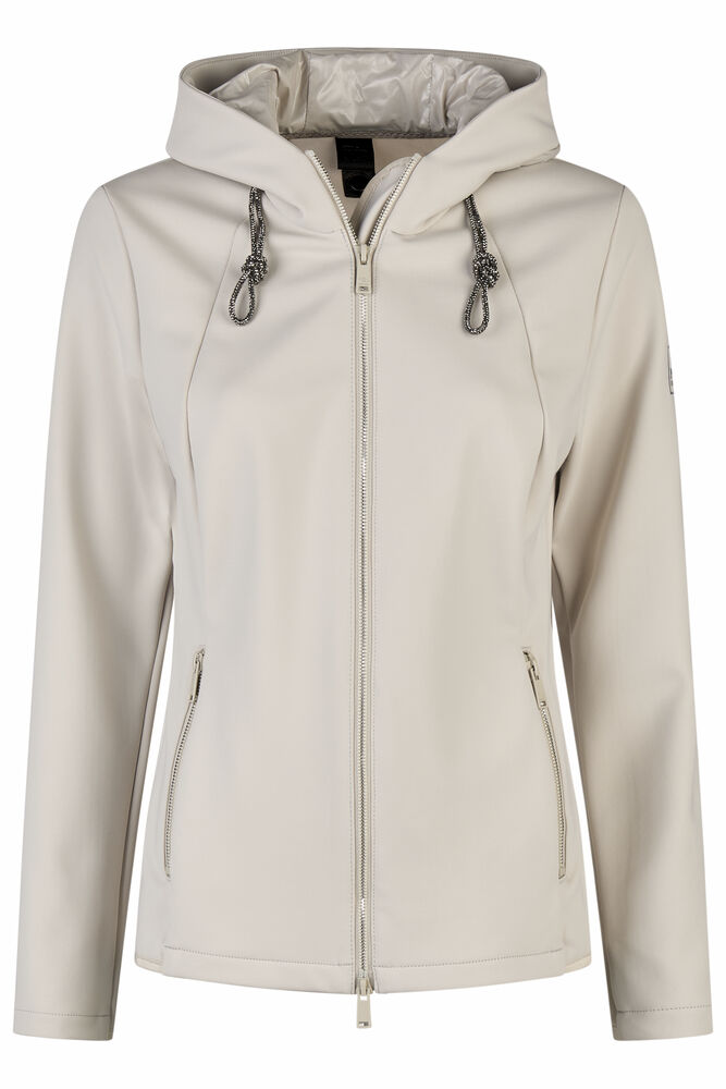 PIKEUR FLEECE JACKET SELECTION PALE GREY
