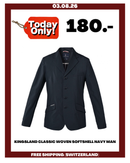 KINGSLAND CLASSIC WOVEN SOFTSHELL NAVY MAN