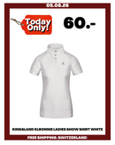 KINGSLAND KLBONNIE LADIES SHOW SHIRT WHITE