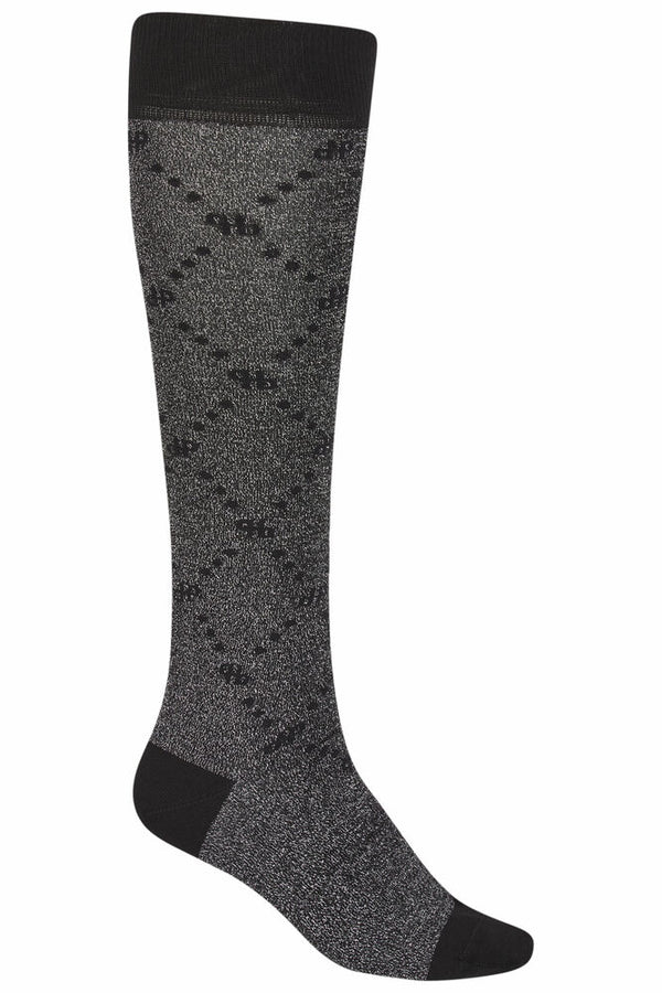 PIKEUR KNEE SOCKS LUREX SELECTION BLACK