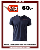 KINGSLAND KLONYX TECH POLO NAVY MAN