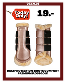 HKM PROTECTION BOOTS COMFORT PREMIUM ROSEGOLD