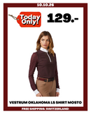 VESTRUM OKLAHOMA LS SHIRT MOSTO