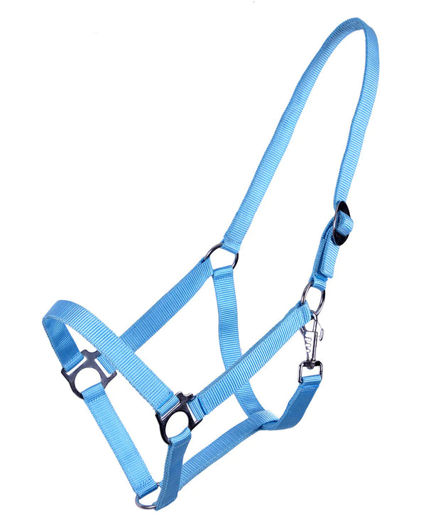 QHP ESSENTIALS HEAD COLLAR SLIDE SKY