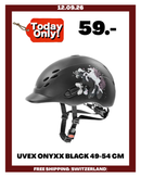 UVEX ONYXX BLACK 49-54 cm