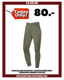 KINGSLAND KLKOLBY JUNIOR KNEE GRIP TREKKERS GREEN CASTOR