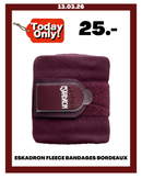 ESKADRON FLEECE BANDAGES BORDEAUX