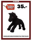KINGSLAND KLMELVIN HORSE STALL TEDDY BLACK