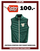 VESTRUM LIVERPOOL VEST FOREST GREEN MAN