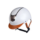HKM EQUESTRIAN HELMET EDINBURGH WHITE
