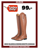 HKM VALENCIA RIDING BOOTS COGNAC