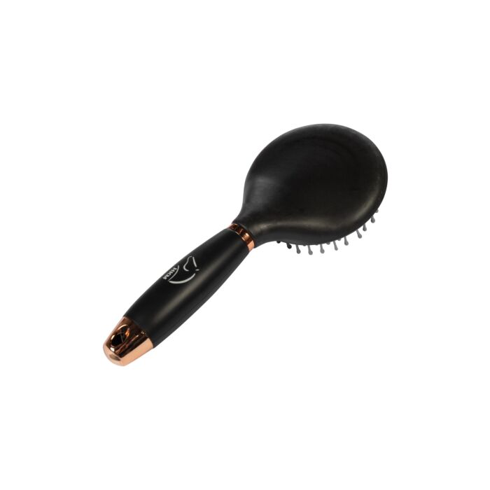 HKM MANE AND TAIL BRUSH GEL BLACK