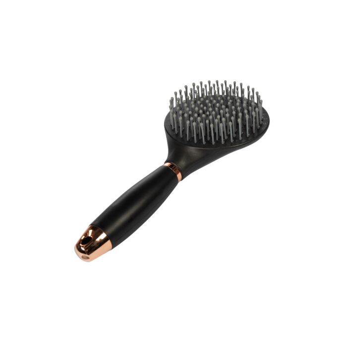 HKM MANE AND TAIL BRUSH GEL BLACK