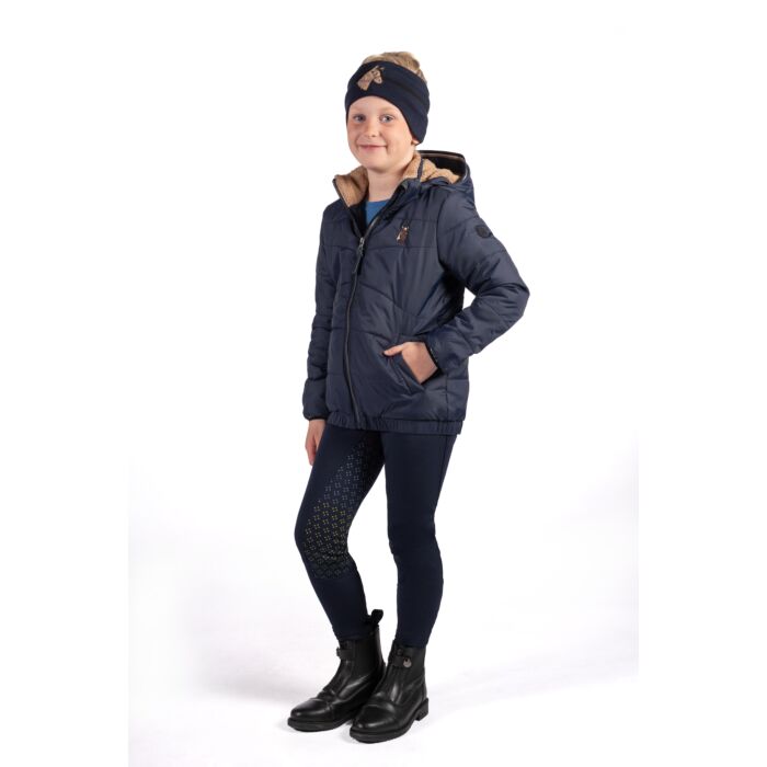 HKM RIDING JACKET MIA DEEP BLUE JUNIOR