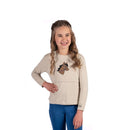 HKM LONGSLEEVE SHIRT MIA JUNIOR BEIGE