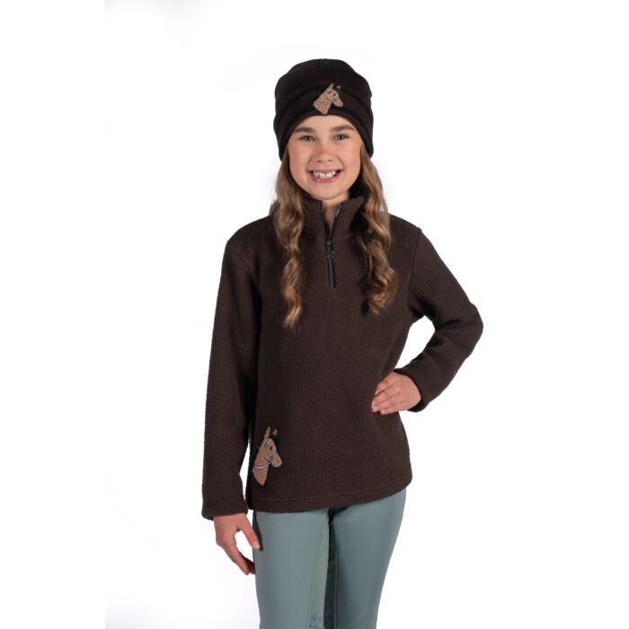 HKM SWEATER MIA JUNIOR DARK BROWN
