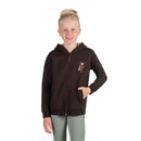 HKM SWEAT JACKET MIA JUNIOR DARK BROWN
