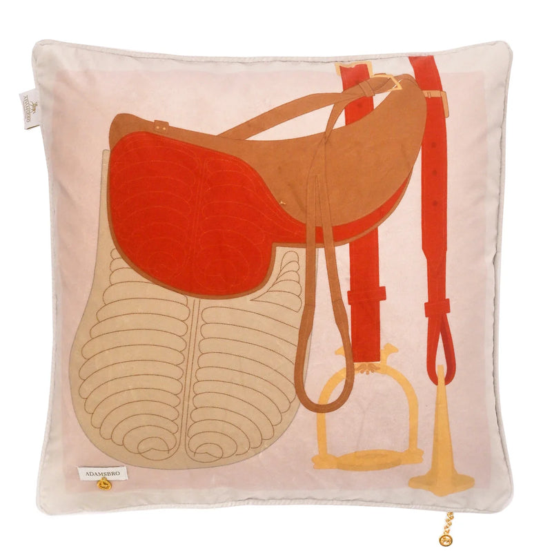 ADAMSBRO HERITAGE SADDLE IN SOFT PINK