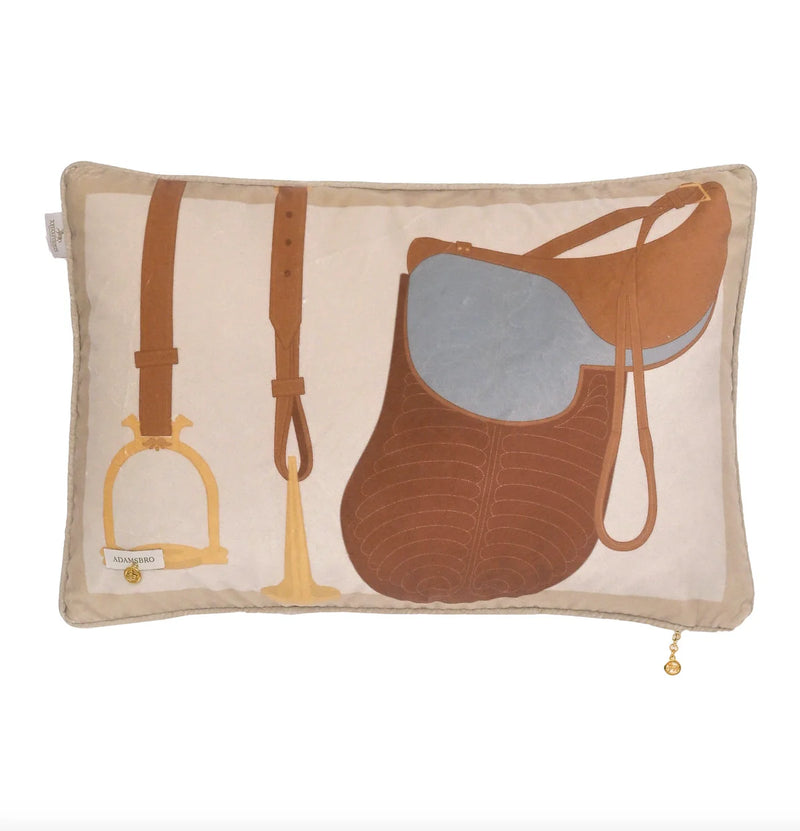 ADAMSBRO HERITAGE SADDLE IN BROWNS