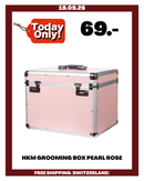 HKM GROOMING BOX PEARL ROSE