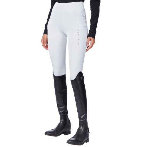 VESTRUM LAB VERA RIDING LEGGINGS FULL GRIP OPTICAL WHITE