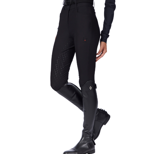 VESTRUM LAB BELLATRIX RIDING BREECHES FULL GRIP BLACK