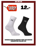 KINGSLAND KLLINDSEY MID LEG SOCKS ASSORTED COLOR (2X)