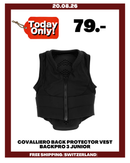 COVALLIERO BACK PROTECTOR VEST BACKPRO 3 JUNIOR