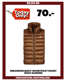 ESKADRON QUILT-WAISTCOAT WAIST COAT ALMOND