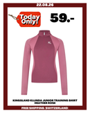 KINGSLAND KLLINDA JUNIOR TRAINING SHIRT HEATHER ROSE