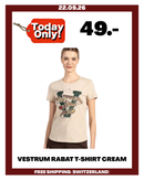 VESTRUM RABAT T-SHIRT CREAM