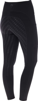 COVALLIERO RIDING TIGHTS GRIP DARK NAVY JUNIOR