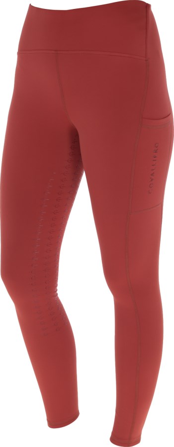 COVALLIERO RIDING TIGHTS GRIP RUST JUNIOR