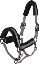 COVALLIERO HORSE HALTERS STEEL GREY