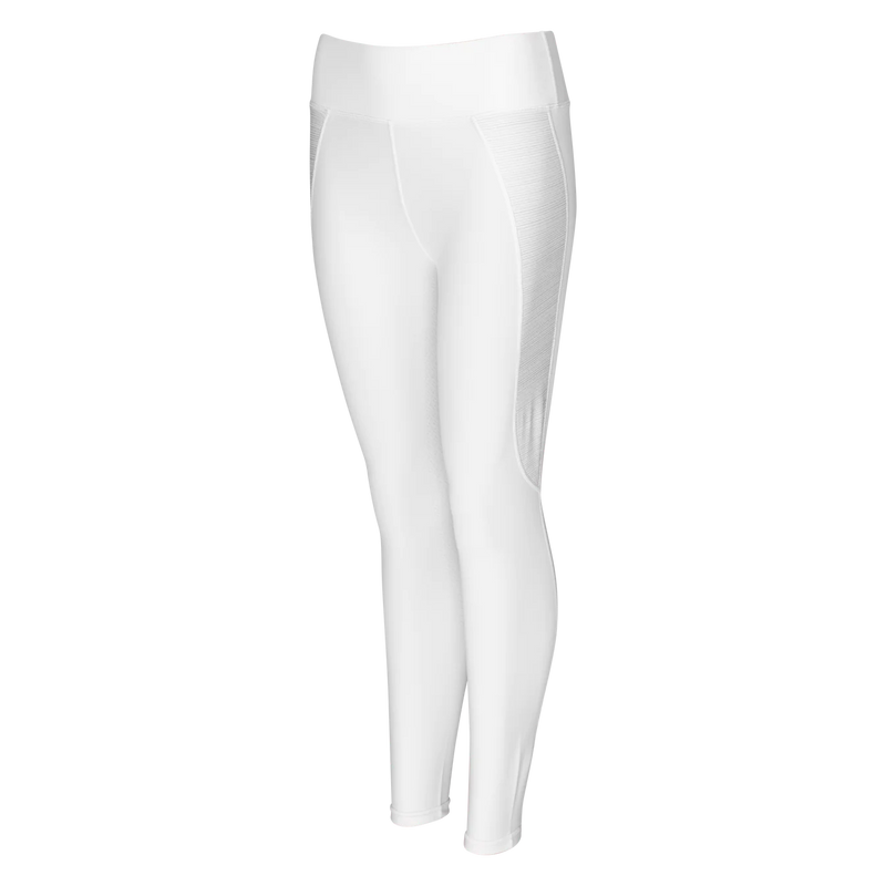 KINGSLAND KEMMIE GIRLS F-TEC2 F-GRIP TIGHTS WHITE