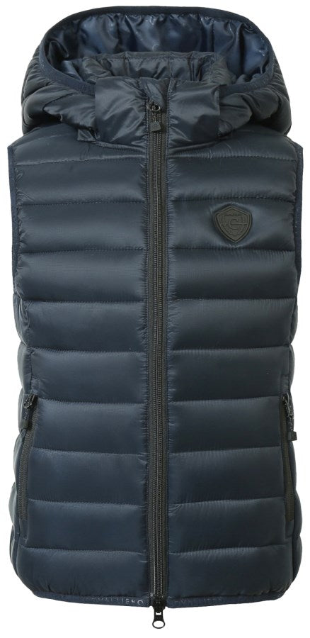 COVALLIERO QUILTED WAISTCOAT NAVY JUNIOR