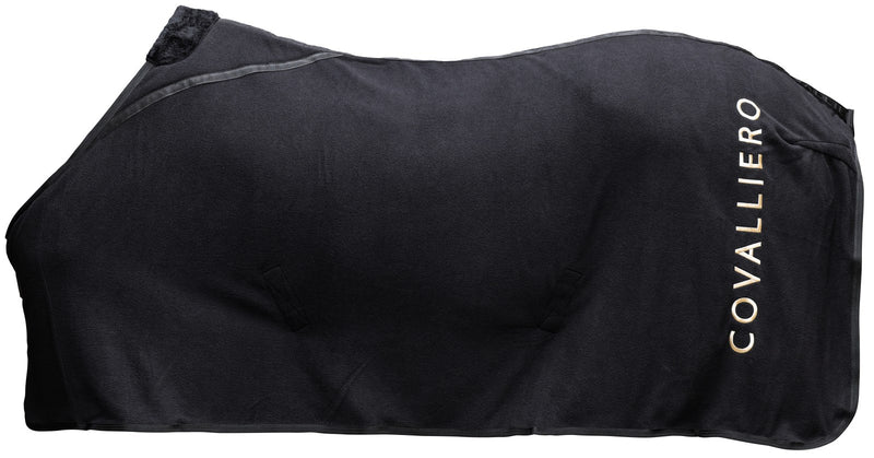 COVALLIERO FLEECE BLANKET BLACK