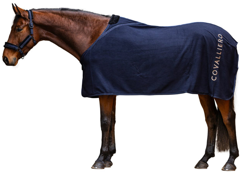COVALLIERO FLEECE BLANKET DARK NAVY