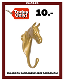 HKM HORSEHEAD HOOK GOLD