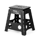 KINGSLAND KLHARLEE FOLDING STEP STOOL BLACK
