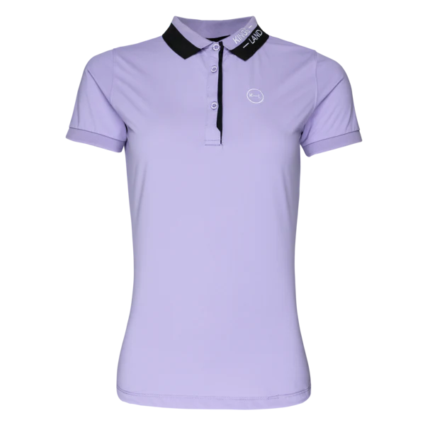 KINGSLAND KLHARRIET PIQUE SHIRT LILAC WOMAN