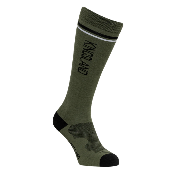 KINGSLAND KLVALE UNISEX COOLMAX SOCK GREEN BEETLE
