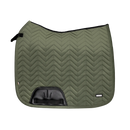 KINGSLAND KLVIGGA VELVET DRESSAGE SADDLEPAD GREEN BEETLE