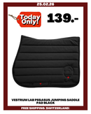 VESTRUM LAB PEGASUS JUMPING SADDLE PAD BLACK