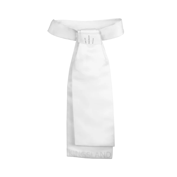 KINGSLAND KLNEROLI STOCK TIE WHITE