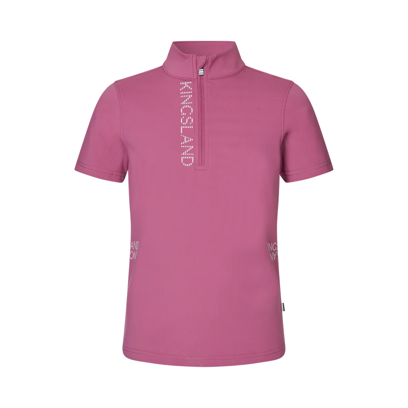 KINGSLAND KLNANA JUNIOR TRAINING TOP PINK MALAGA