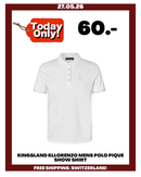 KINGSLAND KLLORENZO MENS POLO PIQUE SHOW SHIRT